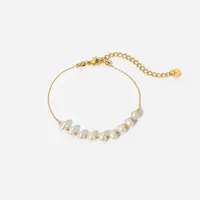 Fashion Geometric Stainless Steel No Inlaid Bracelets In Bulk main image 2