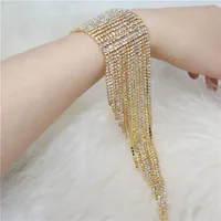 Ethnic Style Rhinestone Diamond No Inlaid Women's Bracelets sku image 1