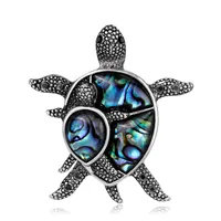 Animal Brooch Series Fashion Magazines Personality Wild Tortoise Shell Material Brooch main image 2