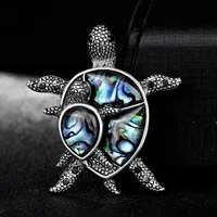 Animal Brooch Series Fashion Magazines Personality Wild Tortoise Shell Material Brooch main image 1