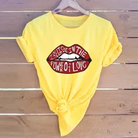 T-shirts Fashion Letter main image 2