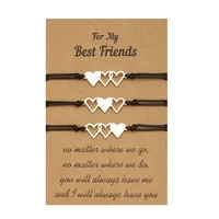 Vintage Style Heart No Inlaid Unisex Bracelets main image 5