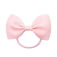 European And American Hair Accessories Children's Solid Color Bow Cute Hair Tie sku image 11