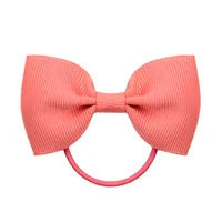 European And American Hair Accessories Children's Solid Color Bow Cute Hair Tie sku image 15