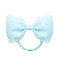 European And American Hair Accessories Children's Solid Color Bow Cute Hair Tie sku image 17