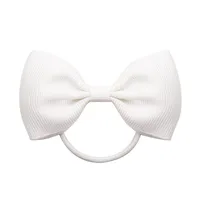 European And American Hair Accessories Children's Solid Color Bow Cute Hair Tie sku image 18