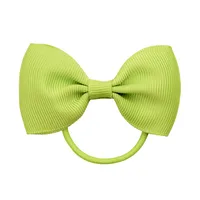 European And American Hair Accessories Children's Solid Color Bow Cute Hair Tie sku image 20