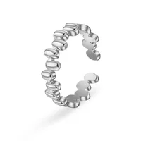 Wholesale Jewelry Simple Style Geometric 304 Stainless Steel No Inlaid 18K Gold Plated Plating sku image 4