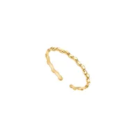 Wholesale Jewelry Simple Style Geometric 304 Stainless Steel No Inlaid 18K Gold Plated Plating sku image 3