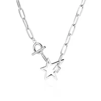 Wholesale Jewelry Fashion Geometric 304 Stainless Steel 18K Gold Plated Plating Necklace sku image 1