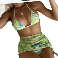 New Women's Split Three-piece Swimsuit Sexy Bikini main image 5