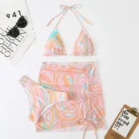 New Women's Split Three-piece Swimsuit Sexy Bikini sku image 13