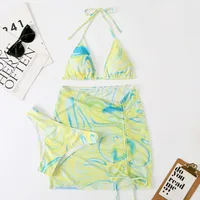New Women's Split Three-piece Swimsuit Sexy Bikini sku image 4