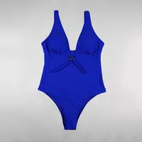 Women's Solid Color One Piece sku image 6