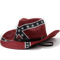 Fashion Sailor Dance American Flag Retro Western Cowboy Hat main image 5