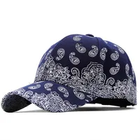 Hip-hop Punk Sunshade Curved Brim Caps Black And White Printing Baseball Caps main image 4