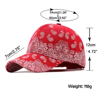Hip-hop Punk Sunshade Curved Brim Caps Black And White Printing Baseball Caps main image 5