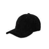 Simple Khaki Hat Korean Fashion Warm Wide-brim Shade Corduroy Baseball Cap sku image 7