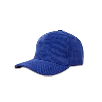 Simple Khaki Hat Korean Fashion Warm Wide-brim Shade Corduroy Baseball Cap sku image 1