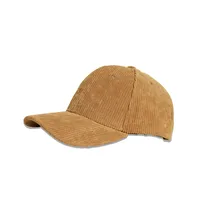 Simple Khaki Hat Korean Fashion Warm Wide-brim Shade Corduroy Baseball Cap sku image 10