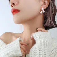 Fashion Geometric Plating 304 Stainless Steel No Inlaid 18K Gold Plated Earrings sku image 2