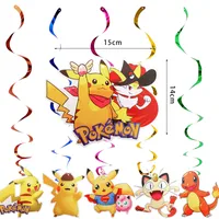 Birthday Cartoon Letter Aluminum Film Flag Balloon Cake Decorating Supplies sku image 1