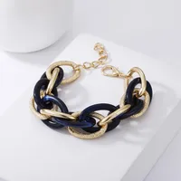 Fashion Multi-layer Metal Acrylic Splicing Geometric Bracelet sku image 1