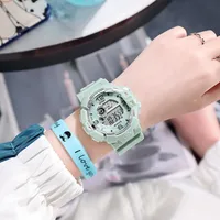 Sports Solid Color Electronic Women's Watches sku image 6
