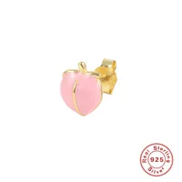 1 Piece 925 Sterling Silver Flower Ear Studs sku image 5