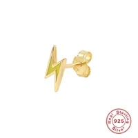 1 Piece 925 Sterling Silver Flower Ear Studs sku image 2