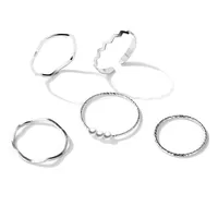 Simple Geometric Ring Five-piece Set sku image 3
