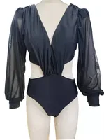 Women's One-pieces Long Sleeve Blouses Vacation Printing sku image 14