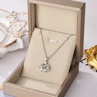 Fashion Crown Titanium Steel Plating Inlay Rhinestones Pendant Necklace 1 Piece sku image 3
