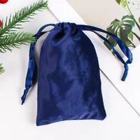 Fashion Solid Color Cloth Jewelry Packaging Bags sku image 11