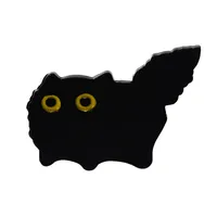 Cute Cat Alloy Stoving Varnish Unisex Brooches sku image 4