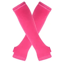Women's Fashion Stripe Knitted Fabric Arm Sleeves sku image 25