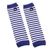 Women's Fashion Stripe Knitted Fabric Arm Sleeves sku image 39