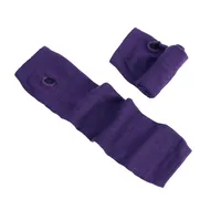 Women's Fashion Stripe Knitted Fabric Arm Sleeves sku image 8