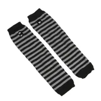 Women's Fashion Stripe Knitted Fabric Arm Sleeves sku image 35