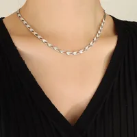 Wholesale Jewelry Printing 304 Stainless Steel No Inlaid 18K Gold Plated sku image 7