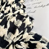 Women's Fashion Houndstooth Polyester Scarf main image 2