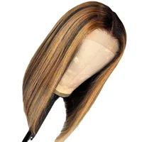 Women's Fashion Street High Temperature Wire Centre Parting Long Straight Hair Wigs main image 2