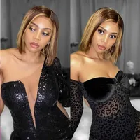 Women's Fashion Street High Temperature Wire Centre Parting Long Straight Hair Wigs main image 5