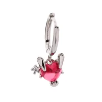 Fashion Animal Head Earrings Copper Plated Lion Puppy Cat Earrings Wholesale sku image 27