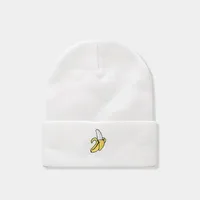Unisex Simple Style Fruit Flower Crimping Wool Cap sku image 2