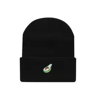 Unisex Simple Style Fruit Flower Crimping Wool Cap main image 5