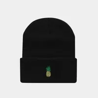 Unisex Simple Style Fruit Flower Crimping Wool Cap sku image 3
