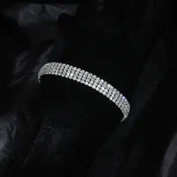 Wholesale Jewelry Rhinestone Buckle Copper Bracelet Nihaowholesale sku image 5