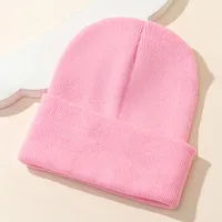 Women's Fashion Letter Embroidery Eaveless Wool Cap main image 2