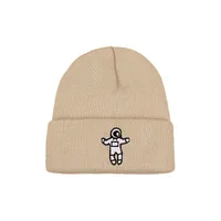 Unisex Fashion Astronaut Crimping Wool Cap main image 4
